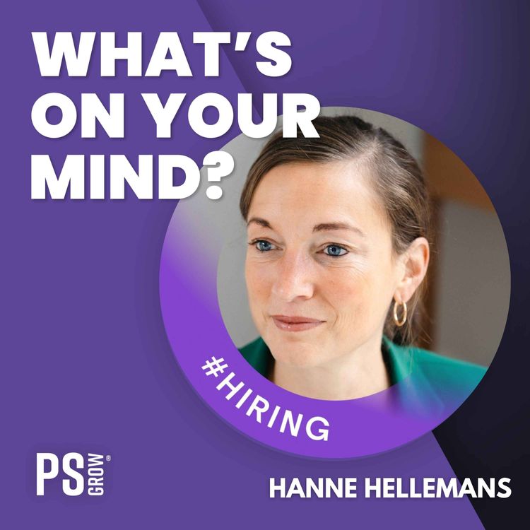 cover art for 328 Hanne Hellemans Over Silk, Haar Sales Agency | What's On Your Mind? (Dutch/Nederlands)