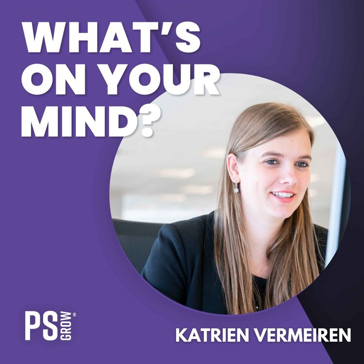 cover art for 341 Wat als sales terug menselijk wordt? – Katrien Vermeiren | What's On Your Mind? (Dutch/Nederlands)