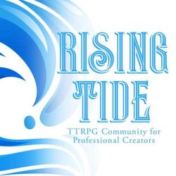 cover art for TTRPG Rising Tide