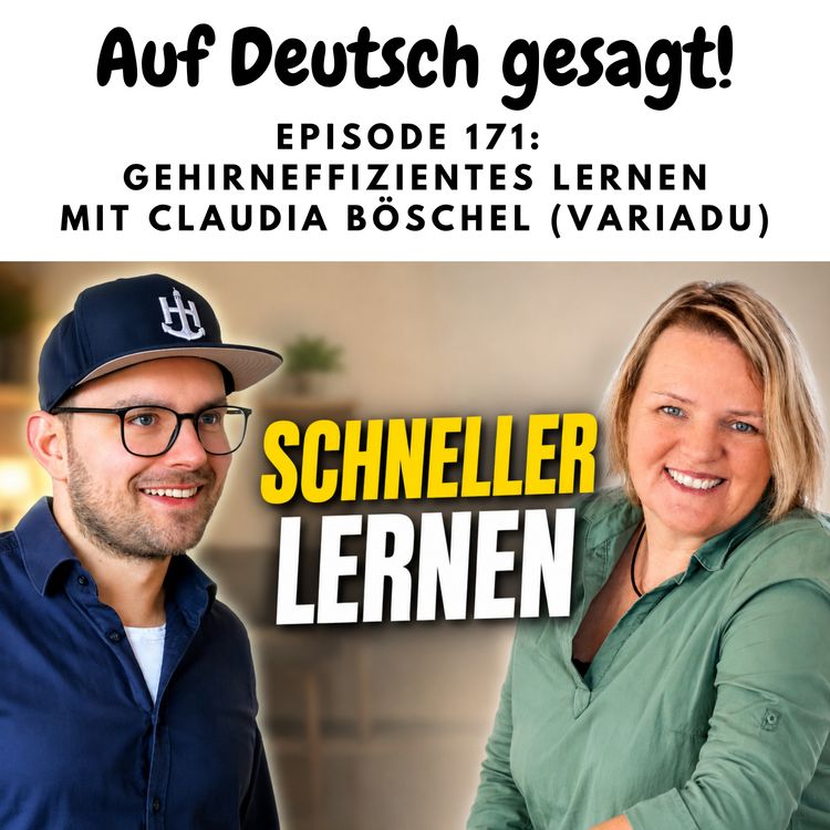 cover art for Episode 171: Gehirneffizientes Lernen mit Claudia Böschel (Variadu)