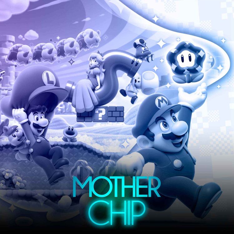 cover art for MotherChip #448 - Super Mario Wonder, Sonic Superstars, Ghostrunner 2 e mais