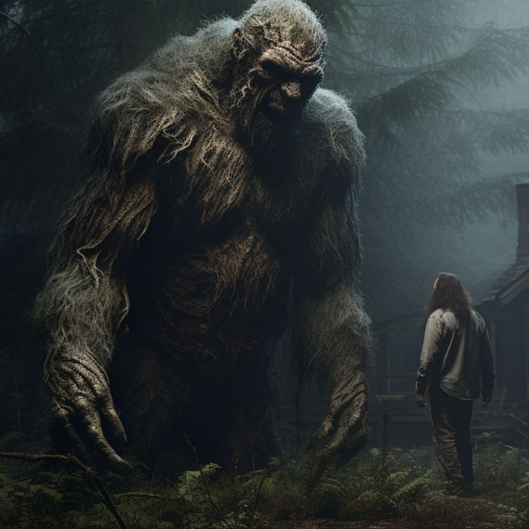 cover art for 15 TRUE SCARY DEEP WOODS AND CRYPTID HORROR STORIES