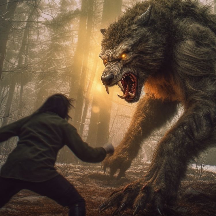 cover art for 21 TRUE SCARY HUNTER ENCOUNTER WITH BIGFOOT HORROR STORIES