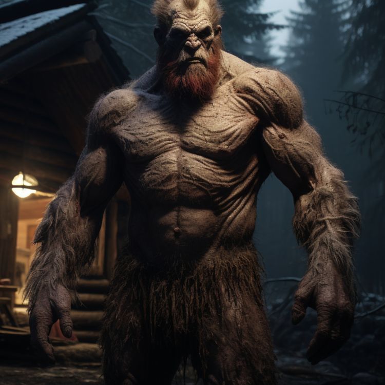 cover art for 35 TRUE SCARY CRYPTID & FOLKLORE HORROR STORIES