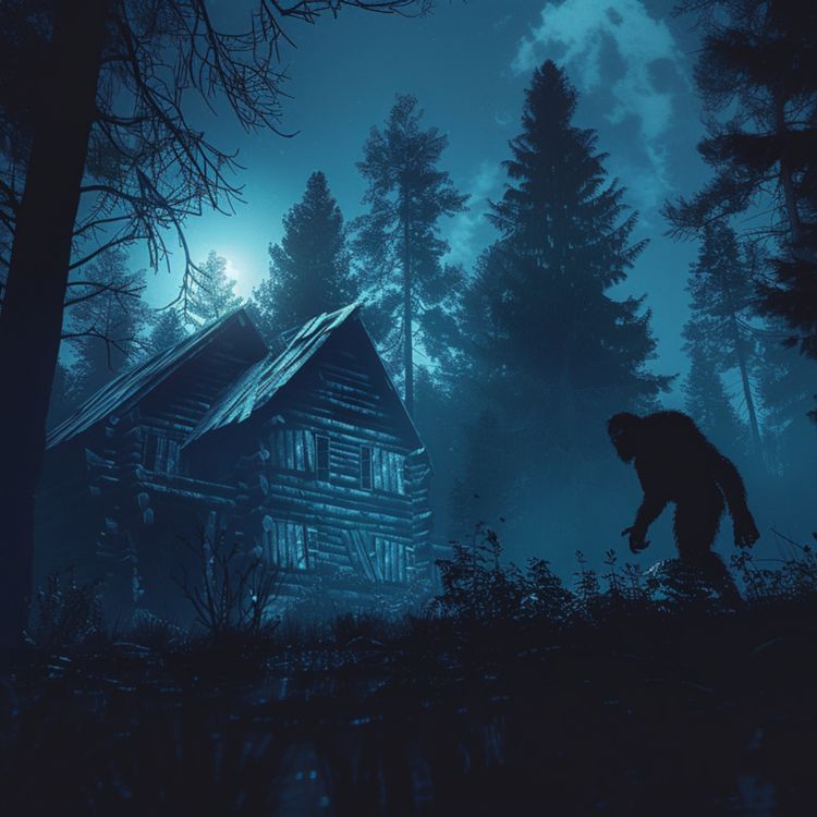cover art for 21 TRUE SCARY CABIN IN THE WOODS HORROR STORIES