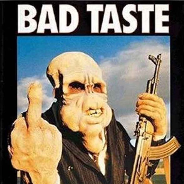 cover art for BAD TASTE (1987) - Peter Jackson's Gory Days