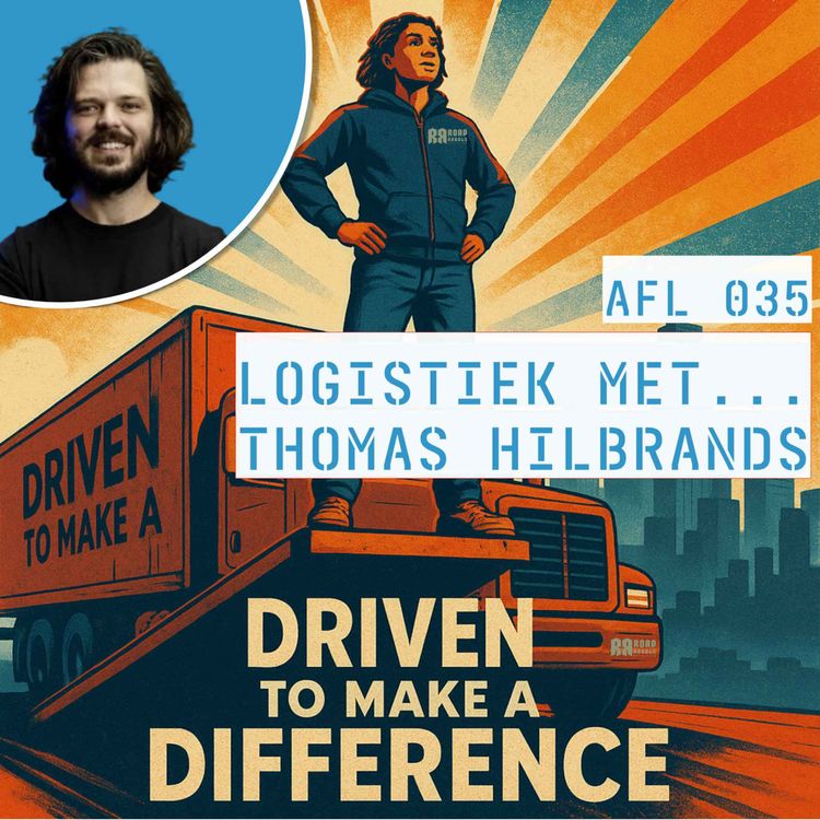 cover art for Over hoe het personeelstekort in de logistiek duurzaam opgelost kan worden... met Thomas Hilbrands