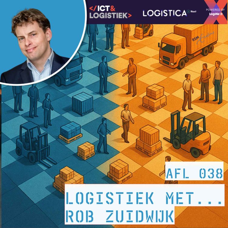 cover art for De opkomst van digitale platformen in de logistiek... met Rob Zuidwijk