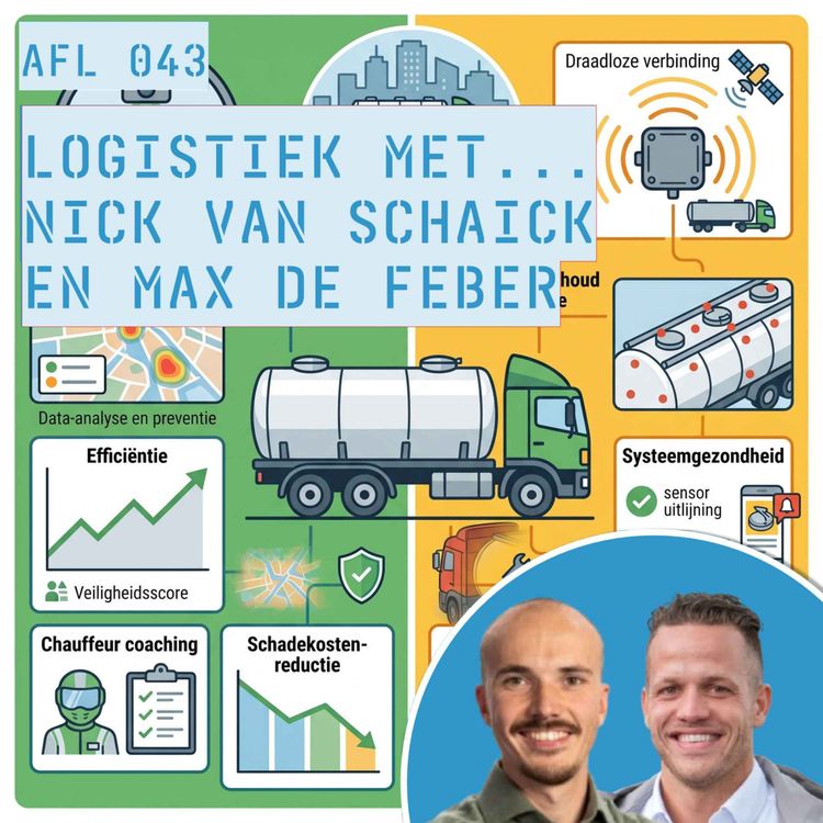 cover art for De rol van technologie en data in het verminderen van manoeuvreerschades... met Nick van Schaick en Max de Feber