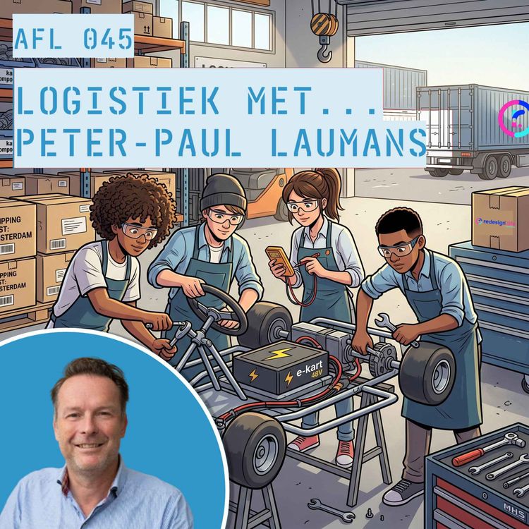 cover art for Over hoe we jong talent vroeg enthousiasmeren voor de logistiek... met Peter-Paul Laumans