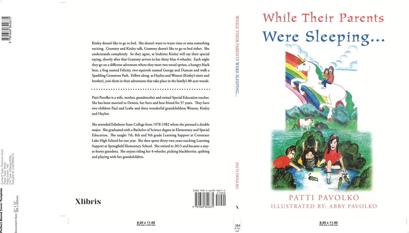 cover art for WHILE THEIR PARENTS WERE SLEEPING - Patti Pavolko Author