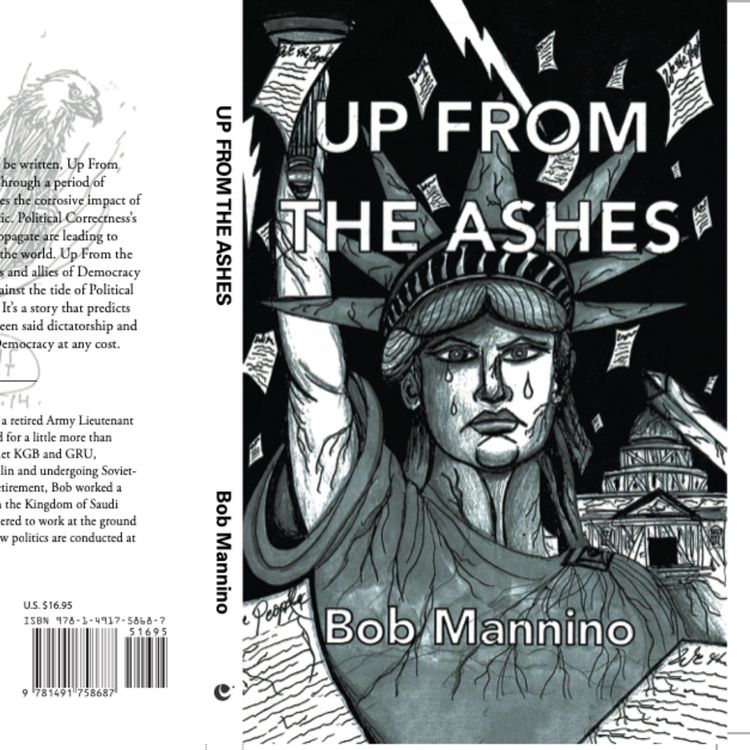 cover art for UP FROM THE ASHES - Bob Mannino