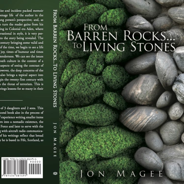 cover art for FROM BARREN ROCKS TO LIVING STONES - Jon Magee