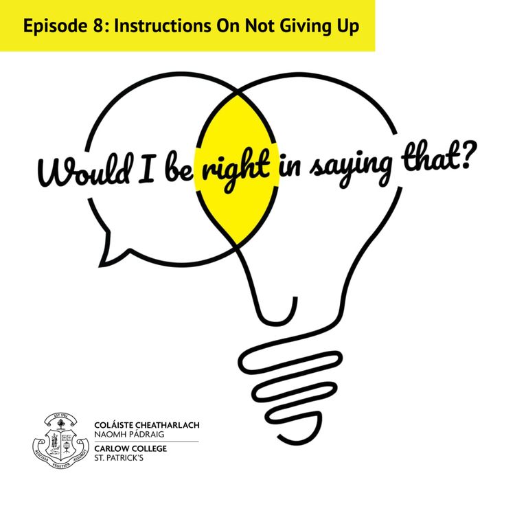 cover art for Episode 8: Instructions On Not Giving Up
