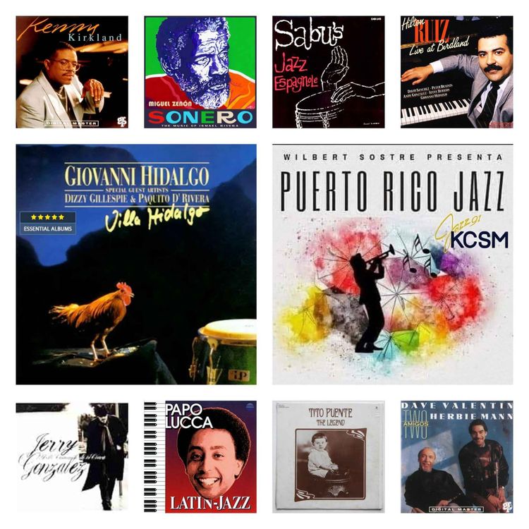 cover art for Puerto Rico Jazz KCSM Jazz 91 clásicos del Jazz Boricua.