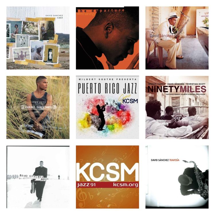 cover art for Puerto Rico Jazz KCSM David Sanchez