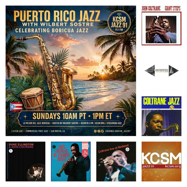 cover art for Puerto Rico Jazz Coltrane