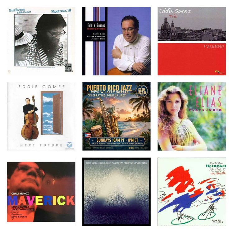 cover art for Puerto Rico Jazz Eddie Gomez Revisited