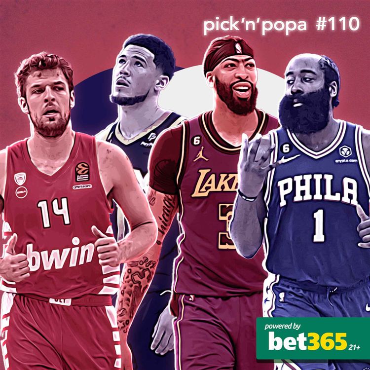 cover art for Dr. James & Mr. Harden, Κάποτε στη Δύση και Τελευταία Έξοδος: ΣΕΦ, Μαδρίτη, Μονακό | PICK ‘N’ POPA #110.