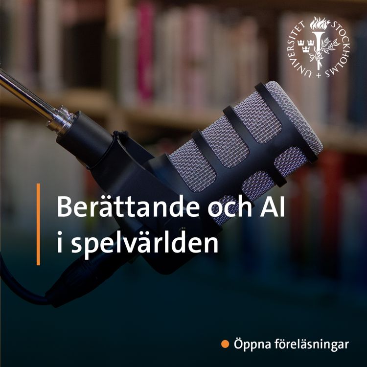 cover art for Spelvärldens berättande och AI i speldesign 