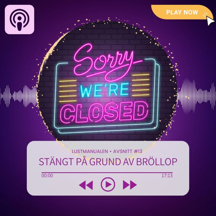 cover art for 13: Stängt på grund av bröllop