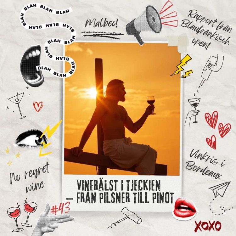 cover art for 43: Vinfrälst i Tjeckien – från pilsner till pinot