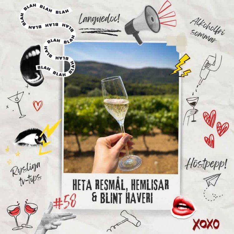 cover art for 58: Heta resmål, hemlisar & blint haveri