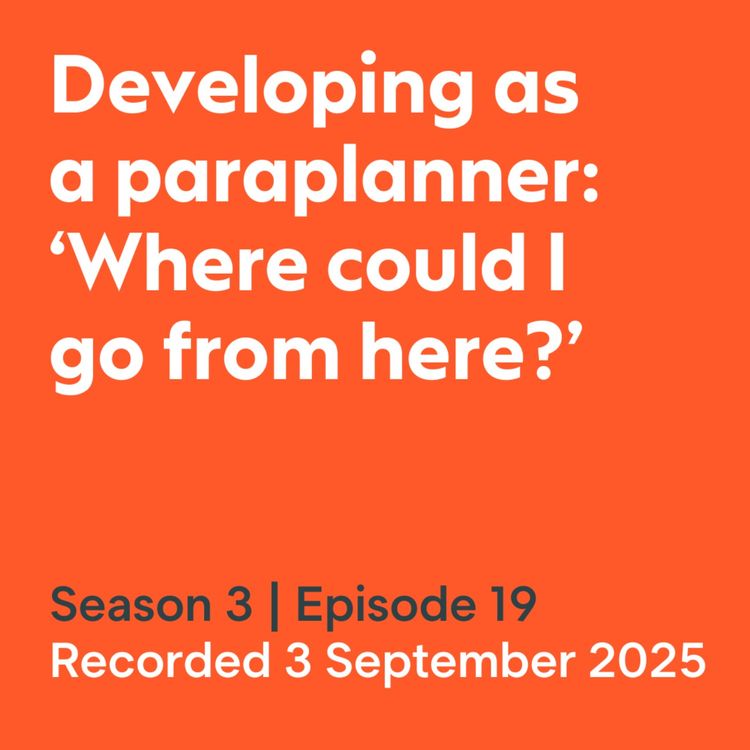 cover art for Developing as a paraplanner: 'Where could I go from here?'