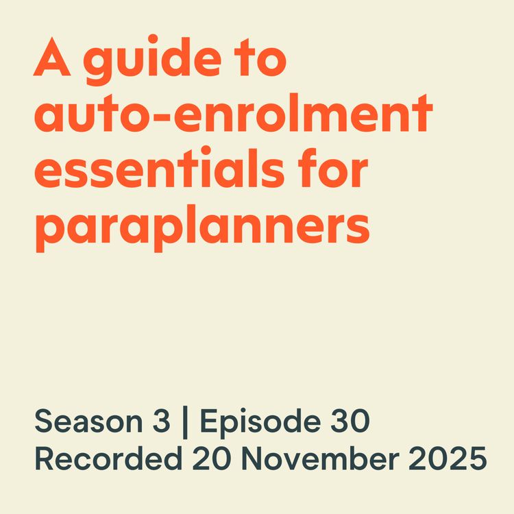 cover art for A guide to auto-enrolment essentials for paraplanners