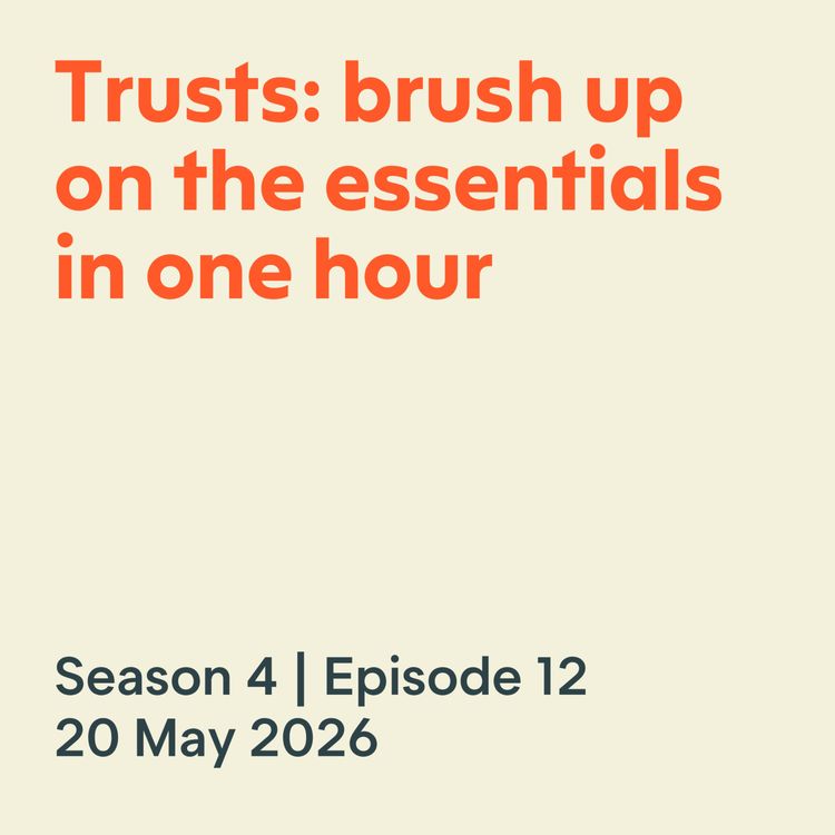 cover art for Trusts: brush up on the essentials in one hour