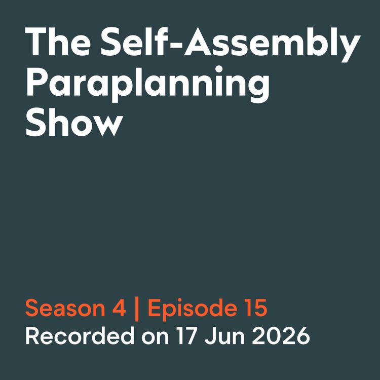 cover art for The Self-Assembly Paraplanning Show