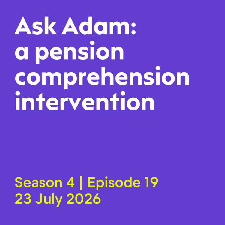 cover art for Ask Adam: a pension comprehension intervention