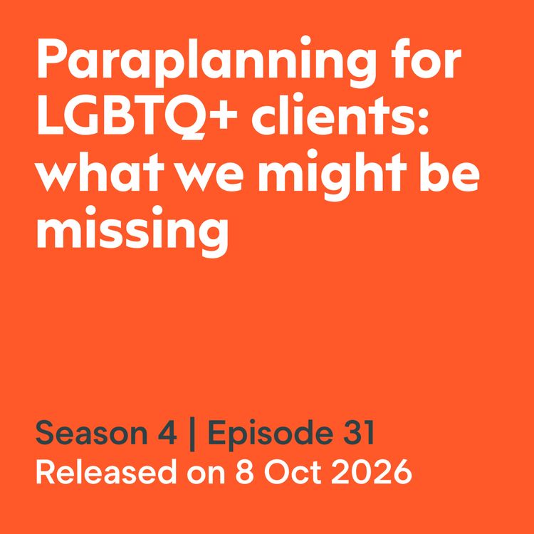 cover art for Paraplanning for LGBTQ+ clients: what we might be missing