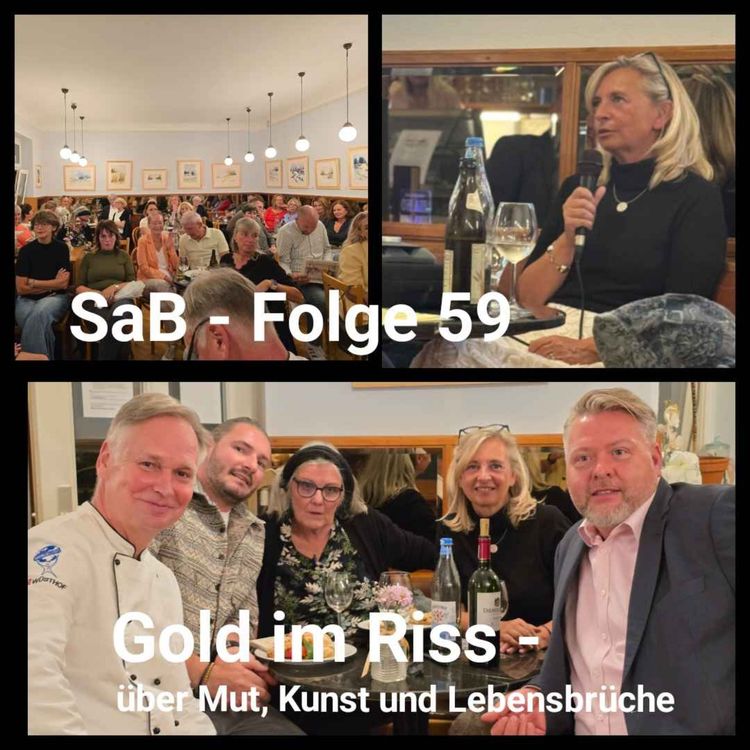 cover art for Folge 59 live - Gold im Riss, über Mut, Kunst und Lebensbrüche