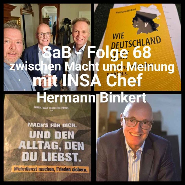 cover art for Folge 68 - zwischen Macht und Meinung - im Gespräch mit INSA-Chef Hermann Binkert