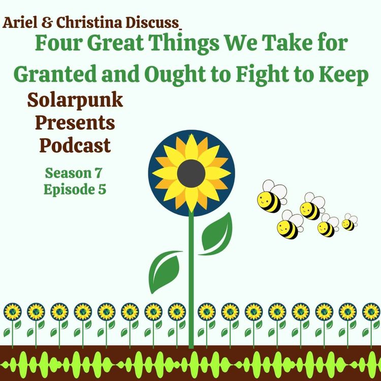 cover art for Ariel & Christina Discuss: Four Great Things We Take for Granted and Ought to Fight to Keep