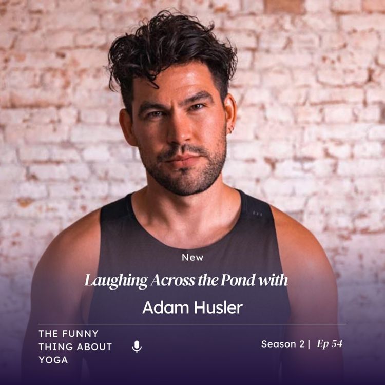 cover art for Laughing Across the Pond with Adam Husler