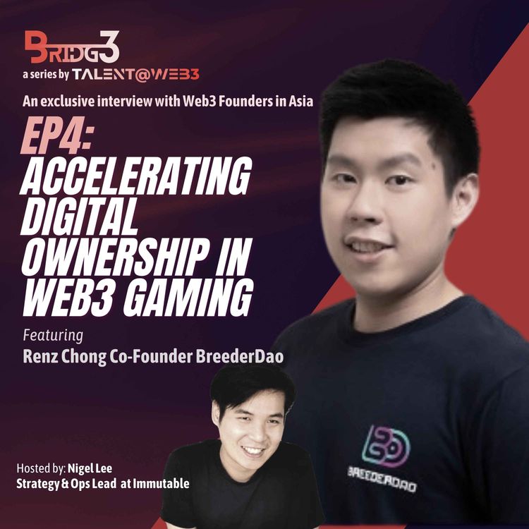 cover art for Ep. 4: Accelerating Digital Ownership in Web3 Gaming