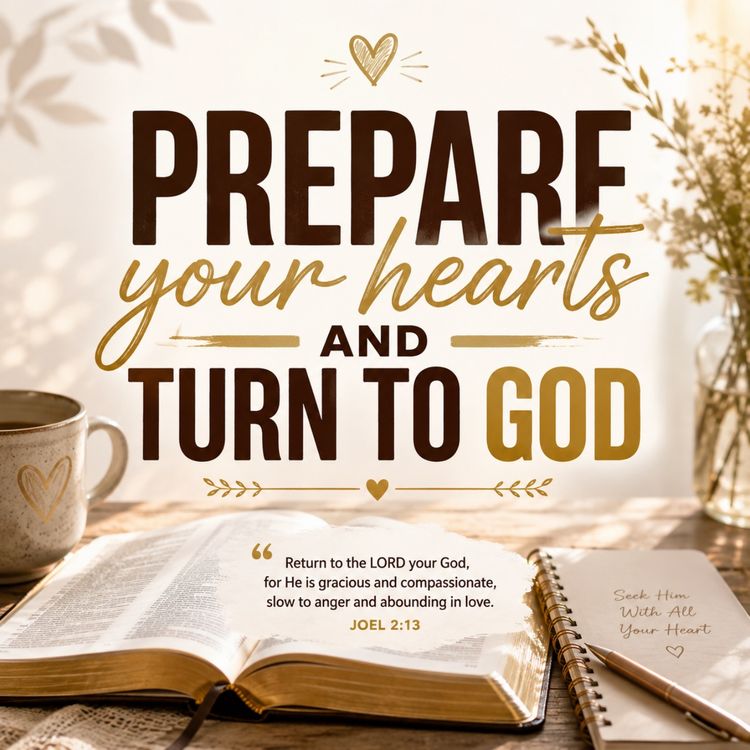 cover art for Prepare Your Hearts and Turn to God