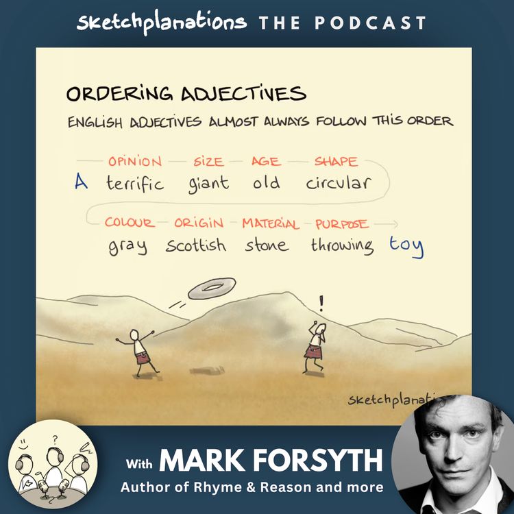 cover art for Ordering Adjectives with Author Mark Forsyth