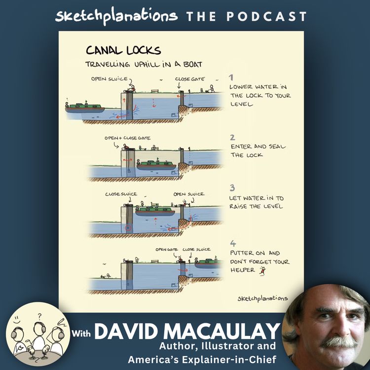 cover art for Canal Locks with David Macauley