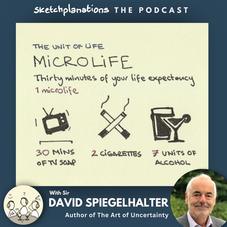 cover art for Microlives & The Art of Uncertainty with Sir David Spiegelhalter