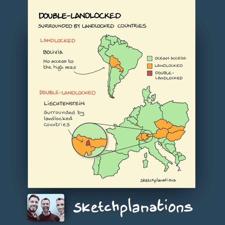 cover art for Why Only 2 Countries Are Double-Landlocked