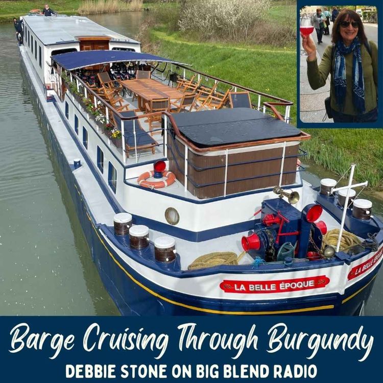 cover art for Debbie Stone - Barge Cruising Through Burgundy