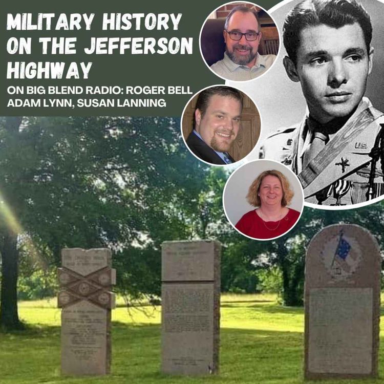 cover art for Military History in Oklahoma and Texas on the Jefferson Highway