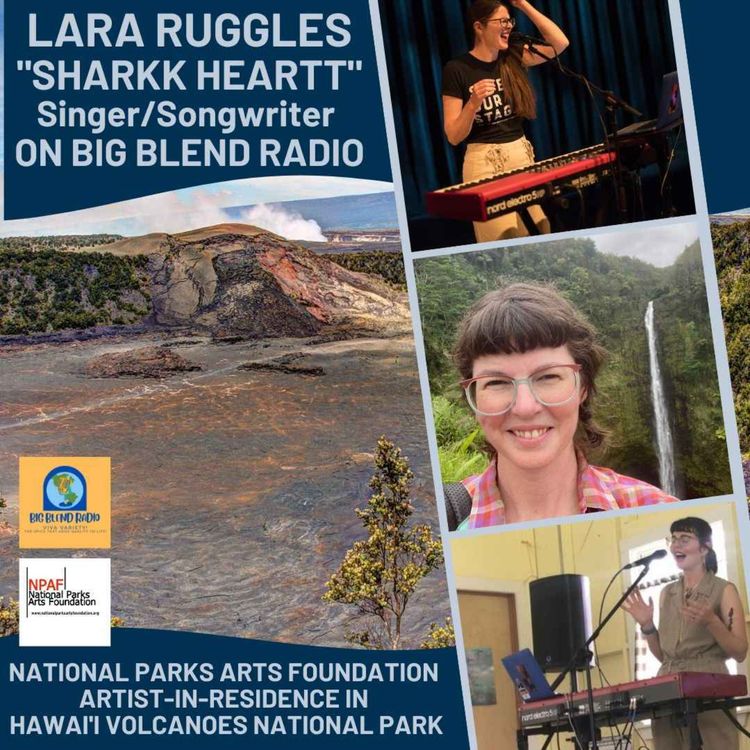cover art for Singer-songwriter Lara Ruggles in Hawai'i Volcanoes National Park