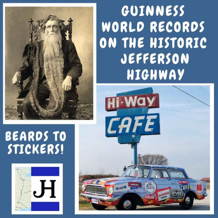 cover art for Guinness World Records on the Jefferson Highway