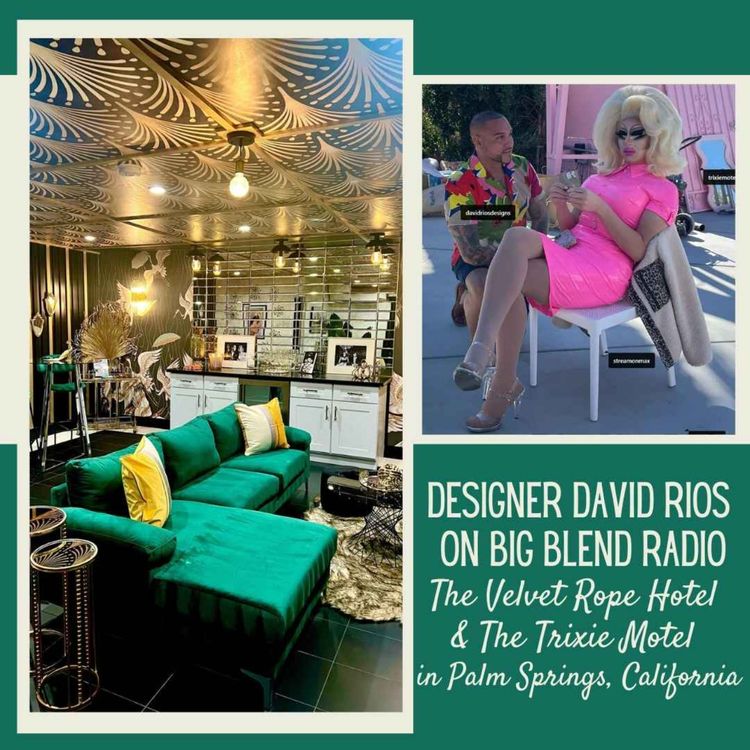 cover art for Designer David Rios - The Velvet Rope Hotel and Trixie Motel in Palm Springs