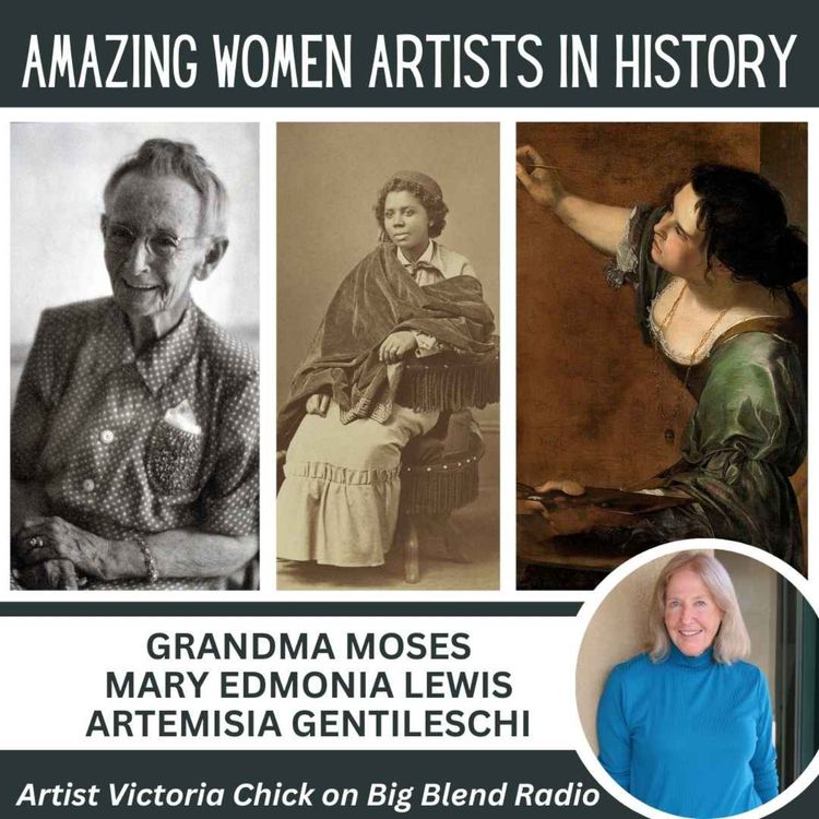 cover art for Victoria Chick - Three Amazing Women Artists in History