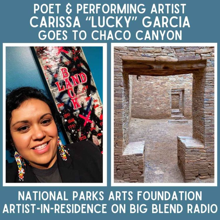cover art for Poet Carissa "Lucky" Garcia Goes to Chaco Canyon